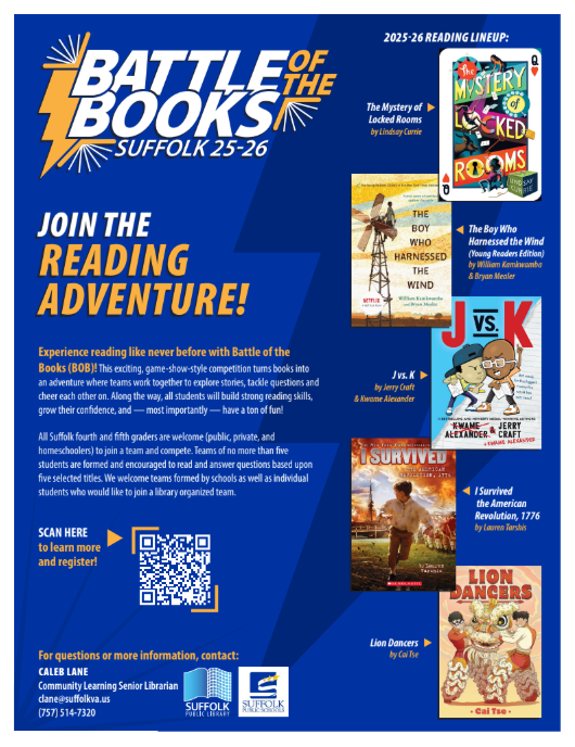 Open to all 4th and 5th grade students